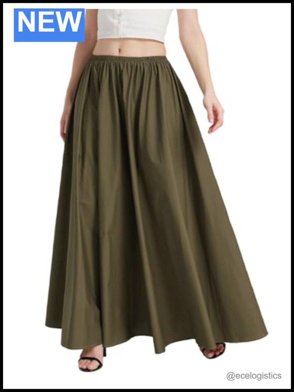 Victorian Maxi Skirt A-line Cotton Medieval Dress Renaissance Costume